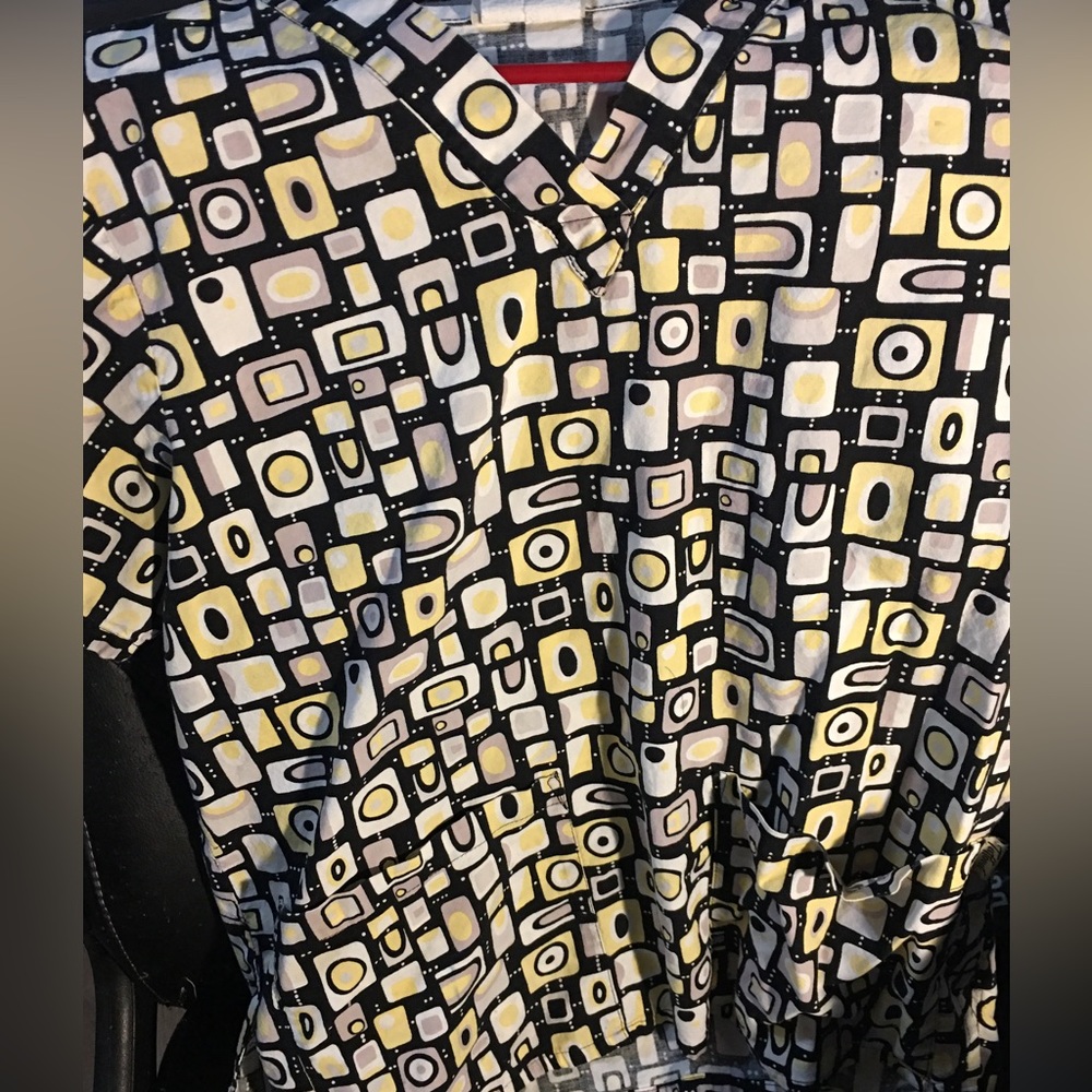 Size Small Patterned Scrubs